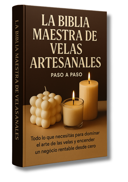 La Biblia Maestra de Velas Artesanales + 8 BONUS