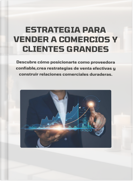 Estrategia para vender a comercios y clientes grandes